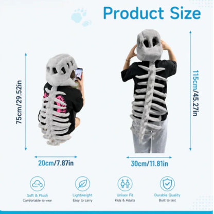 NEXORA 3D DINASAUR SKELETON COSTUME